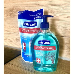 Antibakteriální mýdlo na ruce + náplň